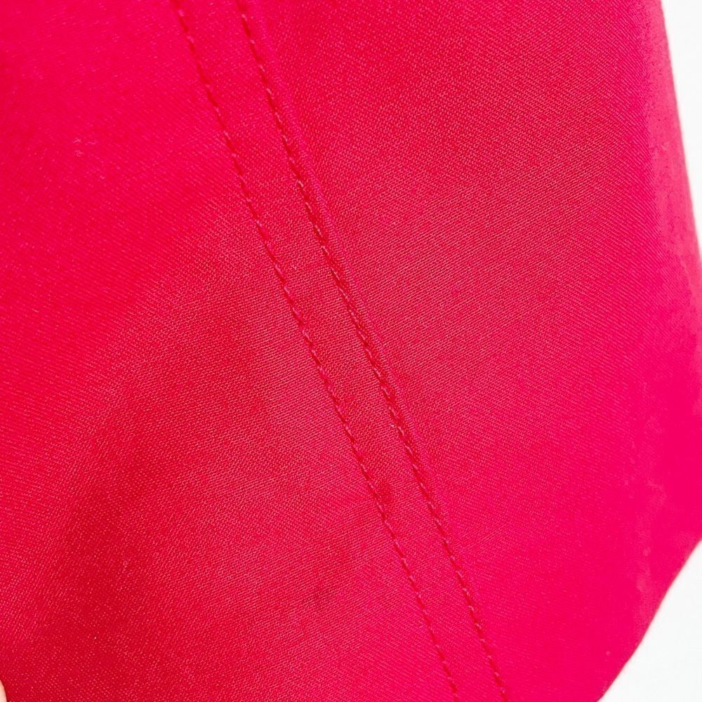 Harold’s Red Belted Mod Length Trench Coat 8 - Picture 9 of 9